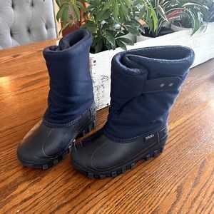 Toddler Snow Boots - Tundra Teddy 4 Toddler/Little Kid Size 11 - Navy